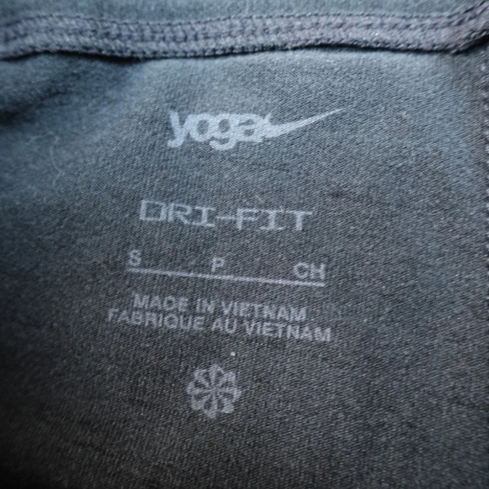 Nike Pants Mens S Black Yoga Dri Fit Jogger Sweatpants Workout Drawstring CZ2208